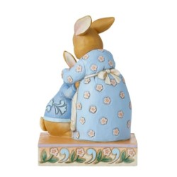 Peter Rabbit with Mrs Rabbit Figurine Beatrix Potter by Jim Shore