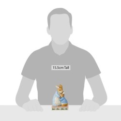 Peter Rabbit with Mrs Rabbit Figurine Beatrix Potter by Jim Shore