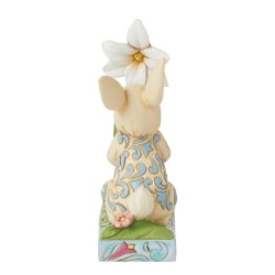 Scent of Spring Bunny Lilly Figurine Heartwood Creek by Jim Shore