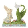 Scent of Spring Bunny Lilly Figurine Heartwood Creek by Jim Shore