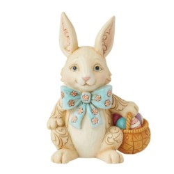 Bunny's Easter Bounty Bunny Pint Figurine Heartwood Creek by Jim Shore