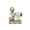 Eggcellent Tower Snoopy Woodstock Stacked Easter Eggs Figurine Peanuts