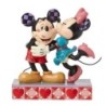Hugs Kisses Mickey Minnie Love Figurine Disney Traditions Pre Order Due 2025