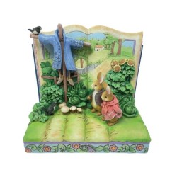 Peter Benjamin Scarecrow Storybook Figurine Beatrix Potter
