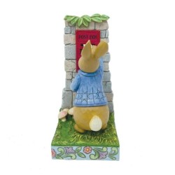 Peter Rabbit Posting Letters Figurine Beatrix Potter by Jim Shore