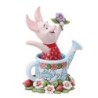 Picked for You Piglet in a Watering Can Figurine Disney Traditions