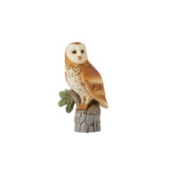 Woodland Wisdom Barn Owl Figurine Heartwood Creek