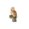 Woodland Wisdom Barn Owl Figurine Heartwood Creek