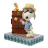 Travelling Pals Snoopy Woodstock Vacation Figurine Peanuts by Jim Shore