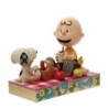 Picnic Pals Snoopy,Woodstock and Charlie Brown Picnic Figurine Peanuts by Jim Shore