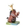 Carefree Cohorts Timon and Pumbaa Figurine Disney Traditions by Jim Shore
