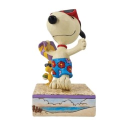 Beach Buddies Snoopy Woodstock on the Beach Figurine Peanuts by Jim Shore