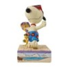 Beach Buddies Snoopy Woodstock on the Beach Figurine Peanuts by Jim Shore