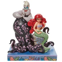 Ursula and Ariel Figurine Disney Traditions by Jim Shore