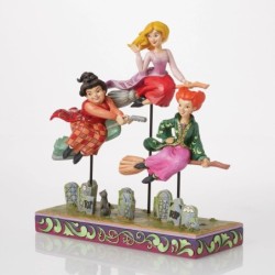 Come We Fly Sanderson Sisters Figurine Disney Traditions by Jim Shore