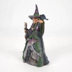 Something Wicked's on the Way Evil Witch Heartwood Creek by Jim Shore
