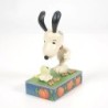 A Spooky Encounter Woodstock Scaring Snoopy Peanuts by Jim Shore