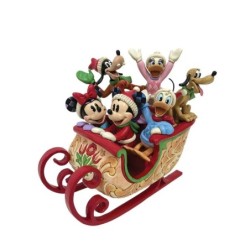 A Sleigh Full of Joy Mickey Friends Sled Pre Order Due Q2 2025