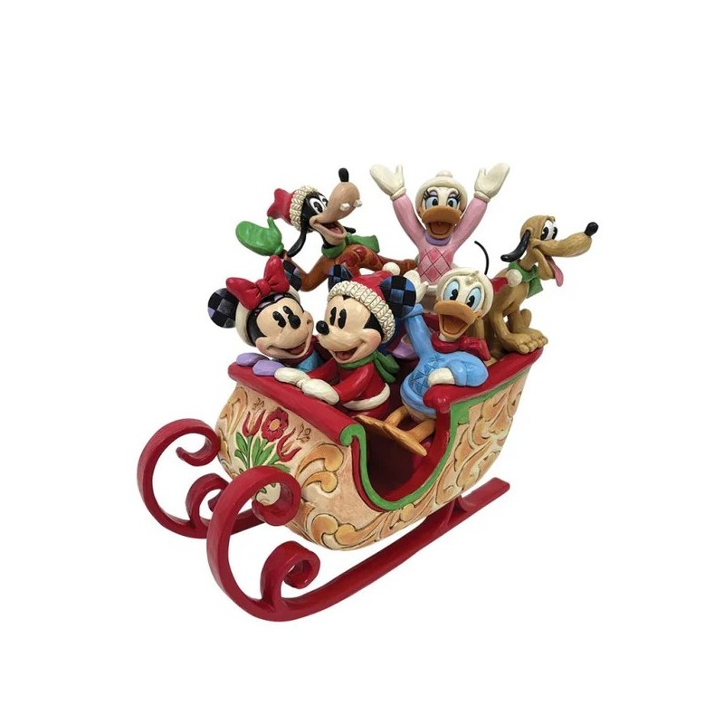 A Sleigh Full of Joy Mickey Friends Sled Pre Order Due Q2 2025