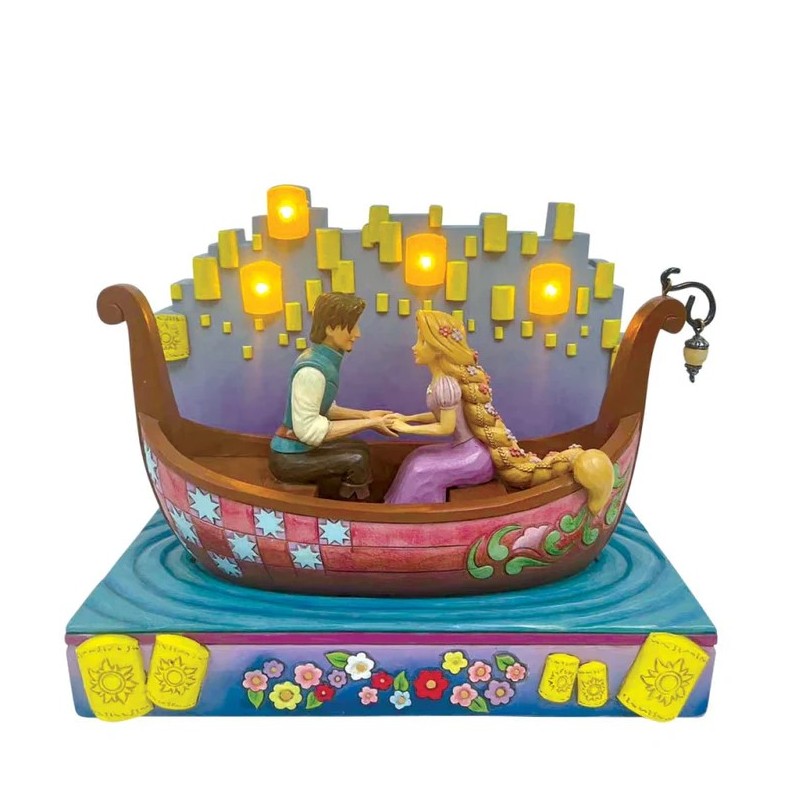 A Dream Come True Tangled Boat with LED Lanterns Pre Order Due TBC