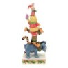 Friendship Festivities Christmas Winnie the Pooh Stacked Figurine Disney Traditions
