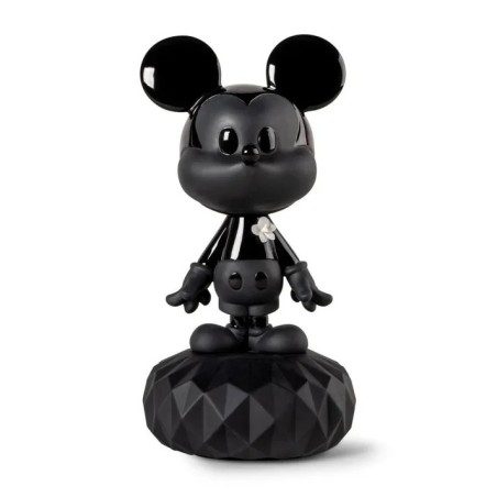 Mickey Total Black Sculpture Lladro Special Order