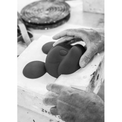 Mickey Total Black Sculpture Lladro Special Order